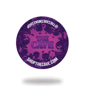The Cave Smoke Shop - Landing Pad - Small Round - Purple Rose
