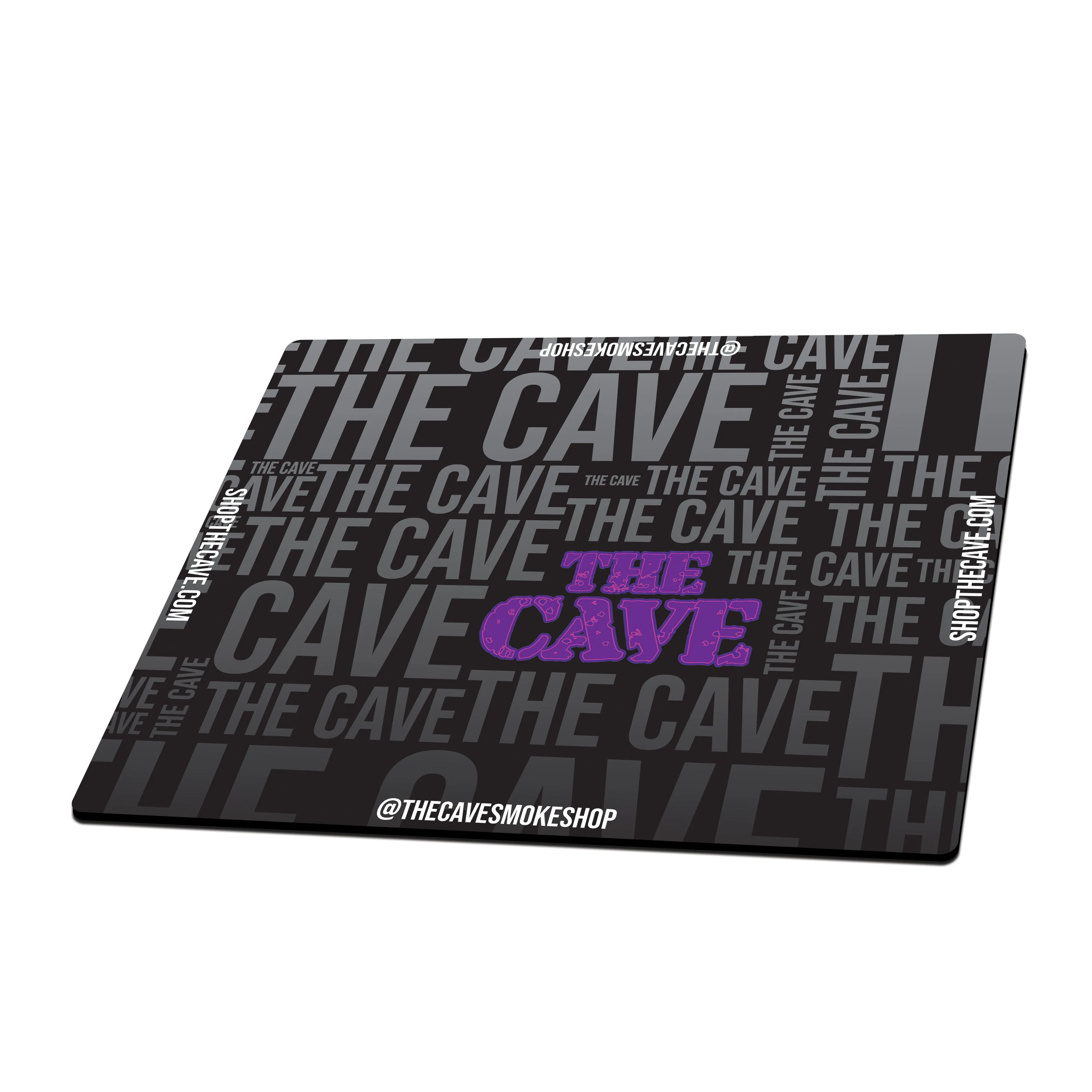 The Cave Smoke Shop - Landing Pad - Small Square - All Over