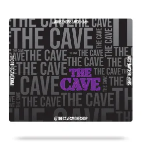The Cave Smoke Shop - Landing Pad - Small Square - All Over