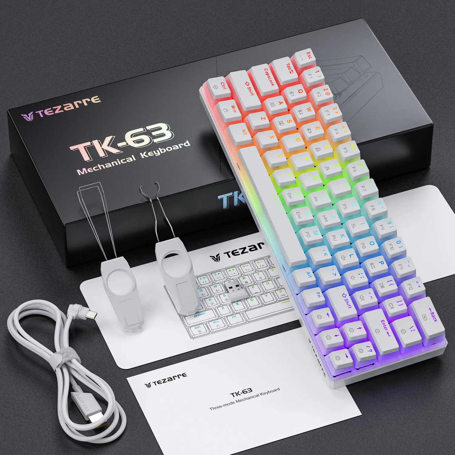TK63 60% Wireless Mechanical Keyboard