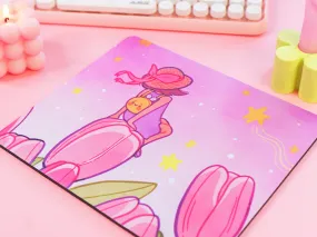 Tulip Fields Magical Girl Mouse Pad