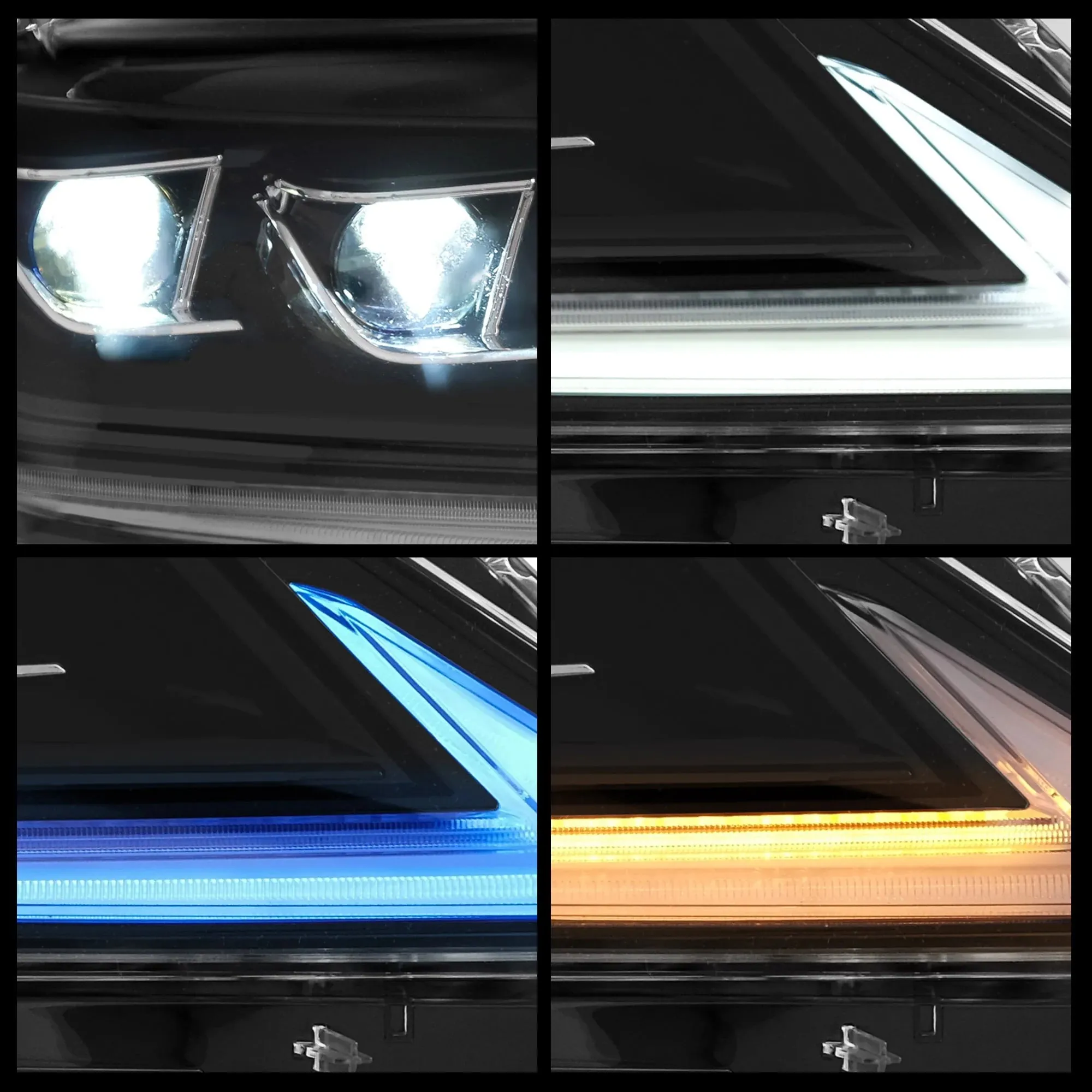 VLAND Headlights and Taillights For Lexus RX350 RX450h 2012-2014 F Sport 3rd gen (AL10) [Fits HID/Xenon Models]