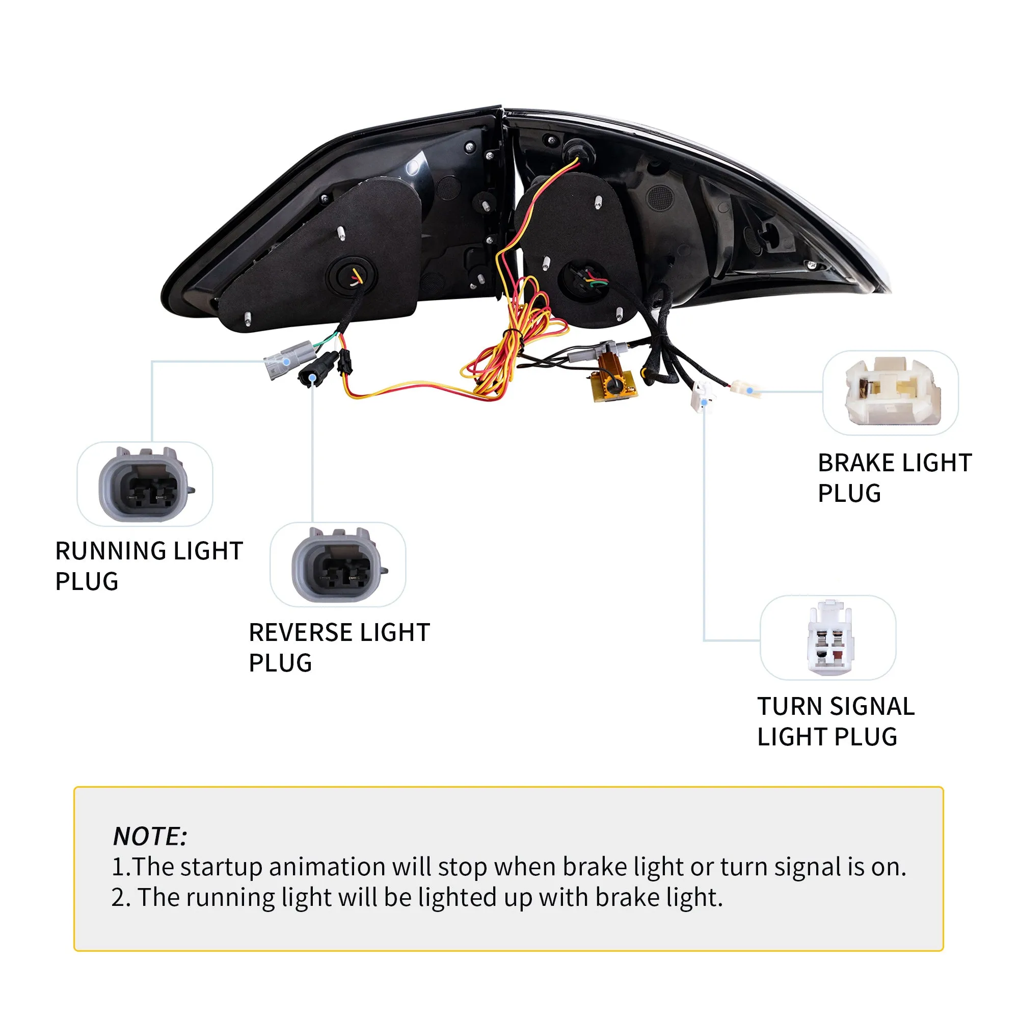 VLAND Headlights and Taillights For Lexus RX350 RX450h 2012-2014 F Sport 3rd gen (AL10) [Fits HID/Xenon Models]