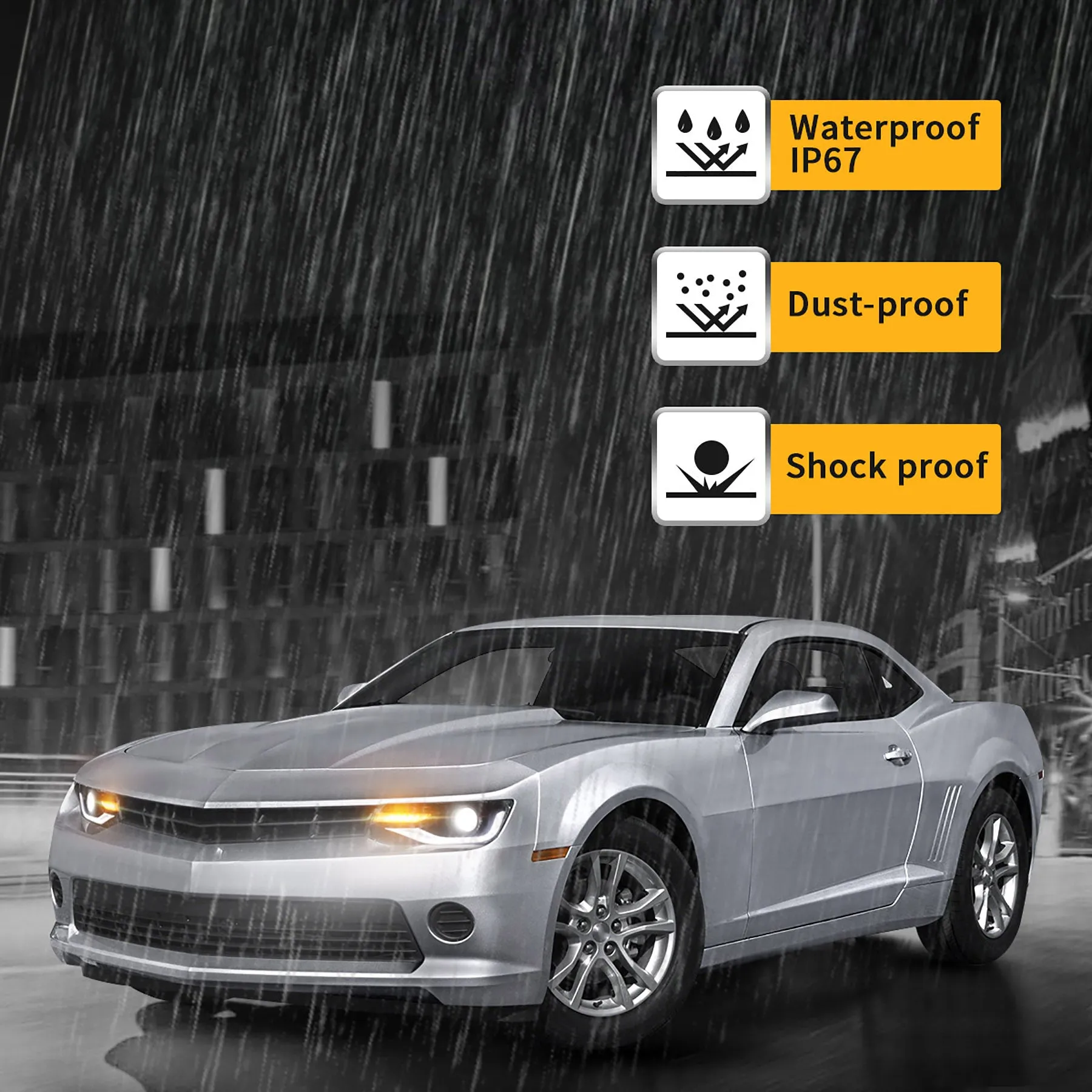 VLAND LED Headlights For Chevy Chevrolet Camaro 2014 2015