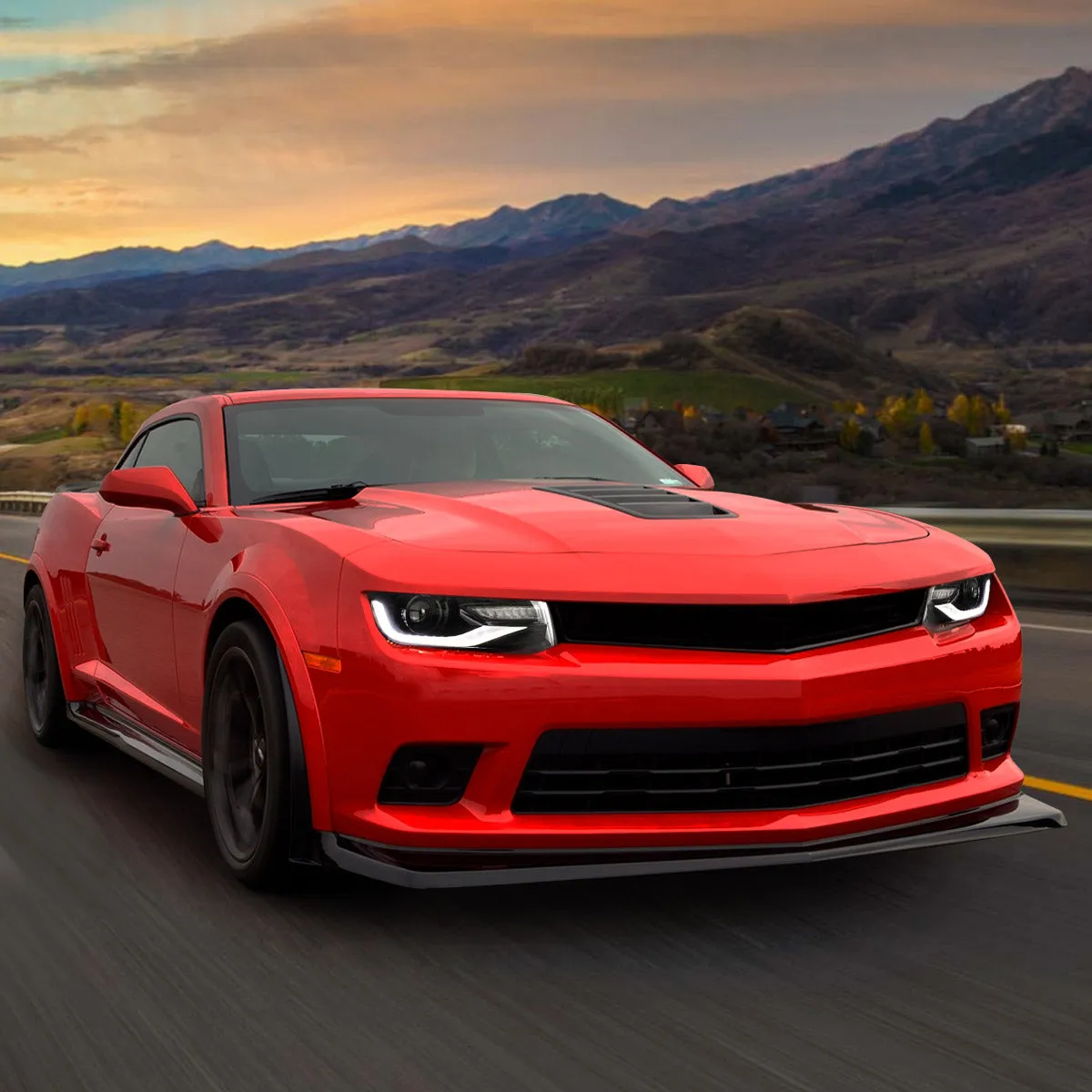 VLAND LED Headlights For Chevy Chevrolet Camaro 2014 2015