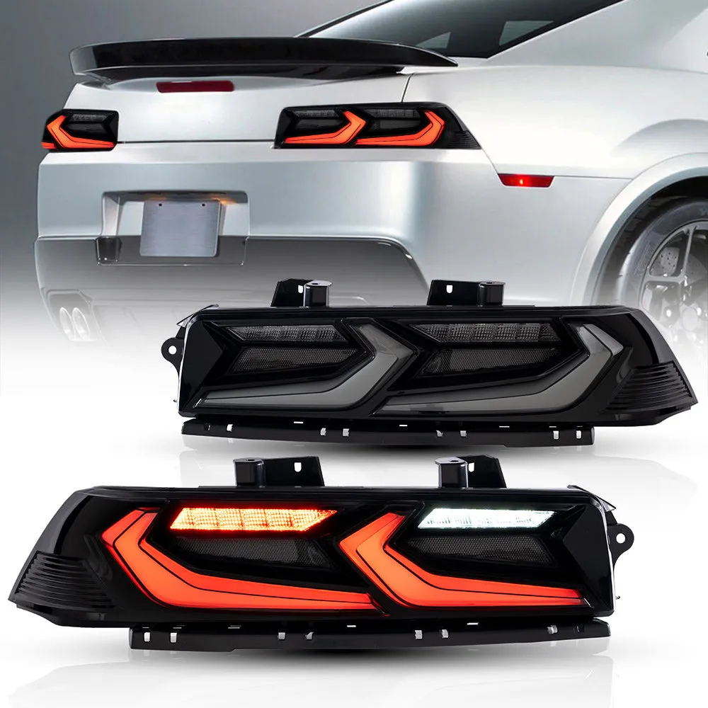 VLAND LED Tail Lights For Chevrolet Camaro 5th Gen Facelift 2014-2015 [DOT. SAE.]