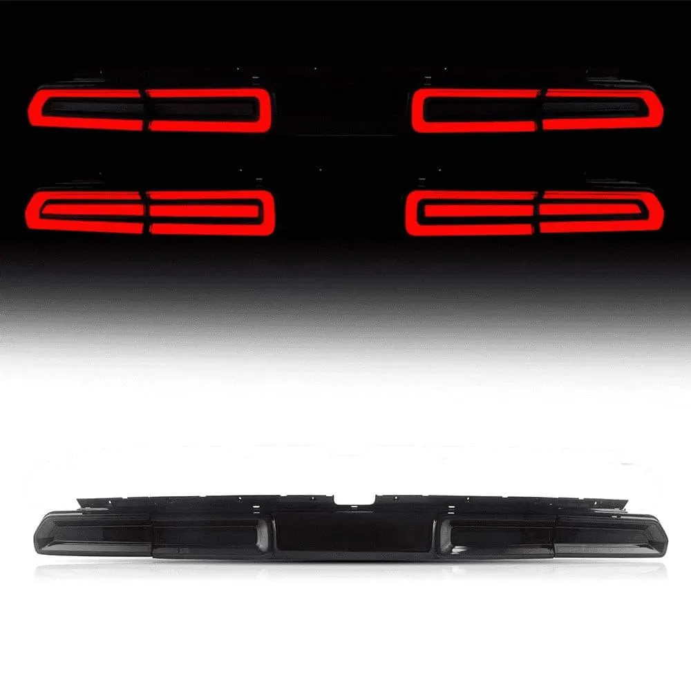 VLAND LED Tail Lights For Dodge Challenger 2008-2014 With Sequential Indicators Turn Signals