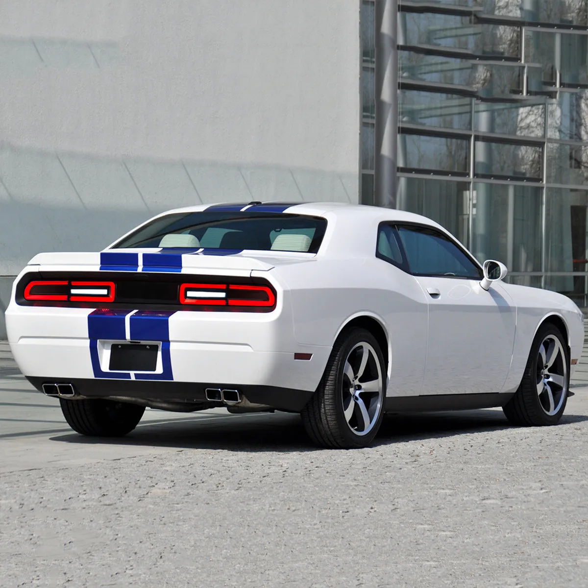 VLAND LED Tail Lights For Dodge Challenger 2008-2014 With Sequential Indicators Turn Signals