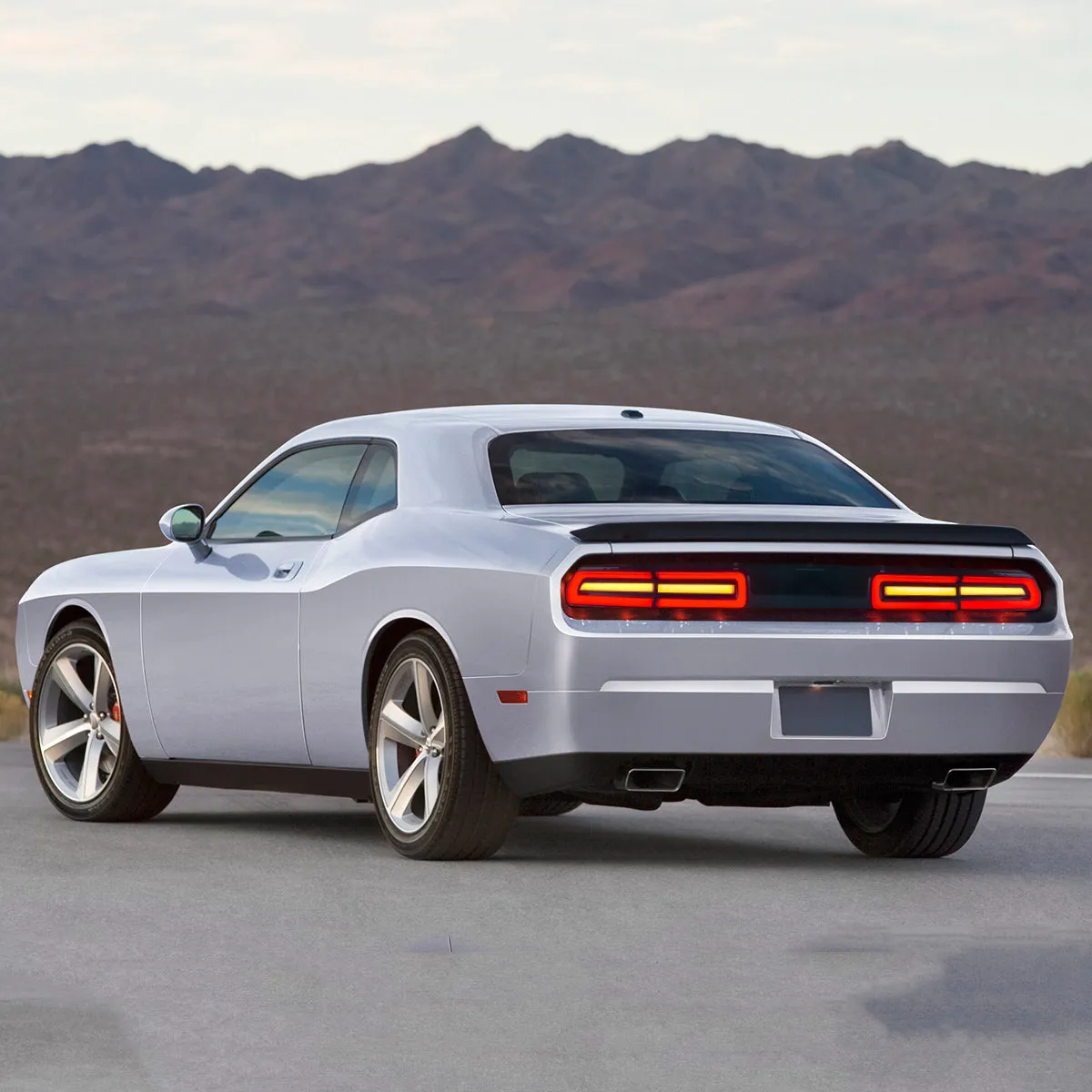 VLAND LED Tail Lights For Dodge Challenger 2008-2014 With Sequential Indicators Turn Signals