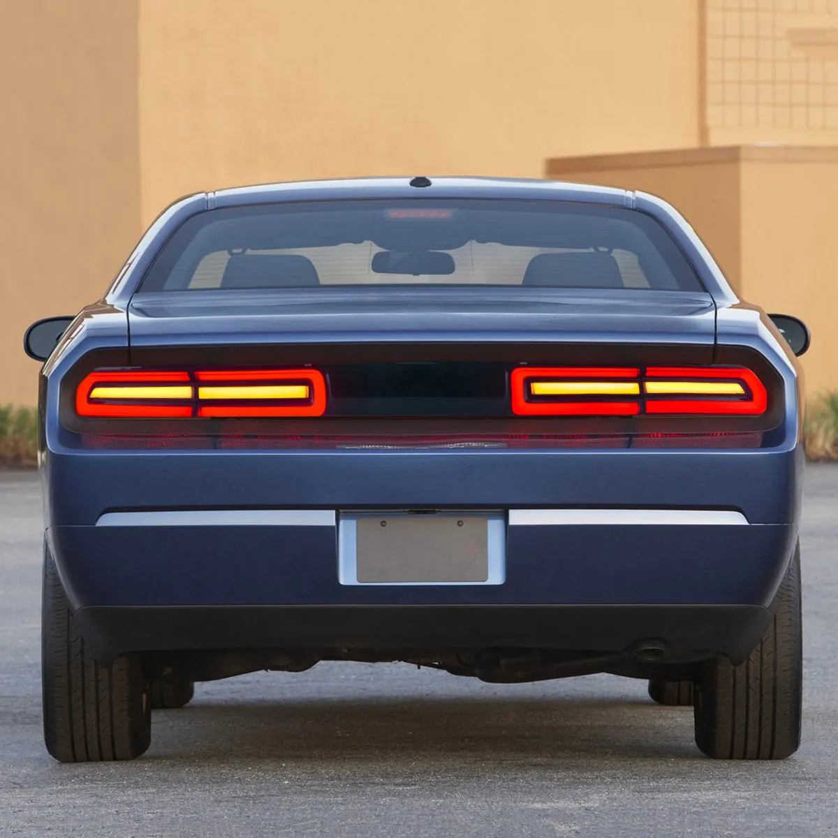 VLAND LED Tail Lights For Dodge Challenger 2008-2014 With Sequential Indicators Turn Signals
