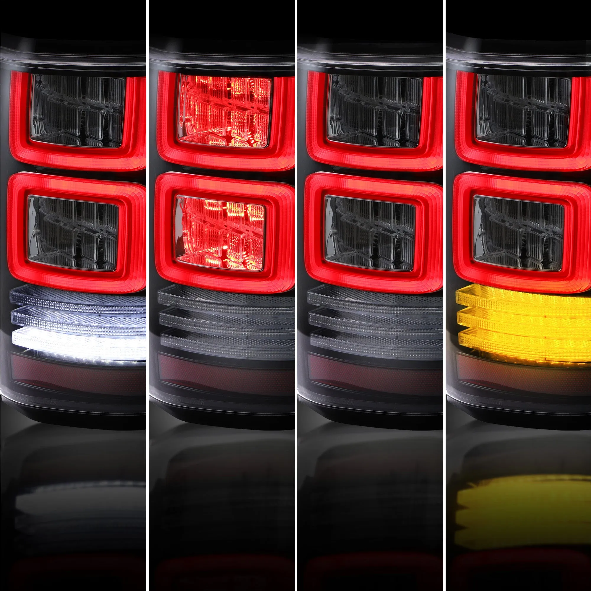 VLAND LED Tail Lights For Ford F150 2015-2020 Rear Lamps [DOT.]