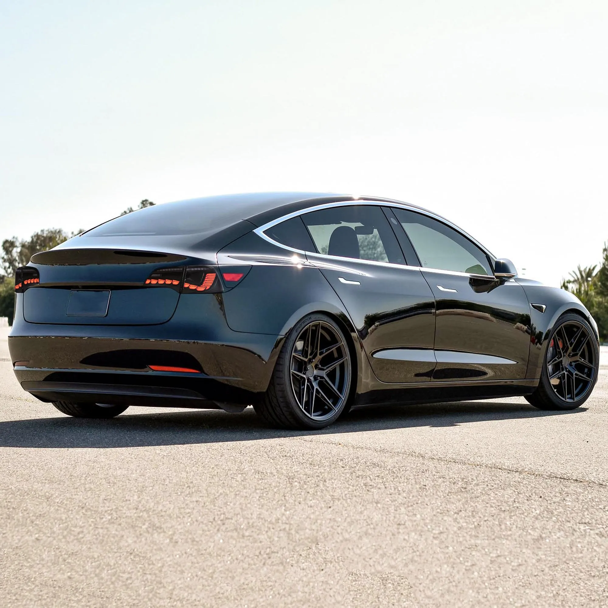 VLAND LED Tail Lights For Tesla Model 3 & Model Y 2017-2023 [DOT.]