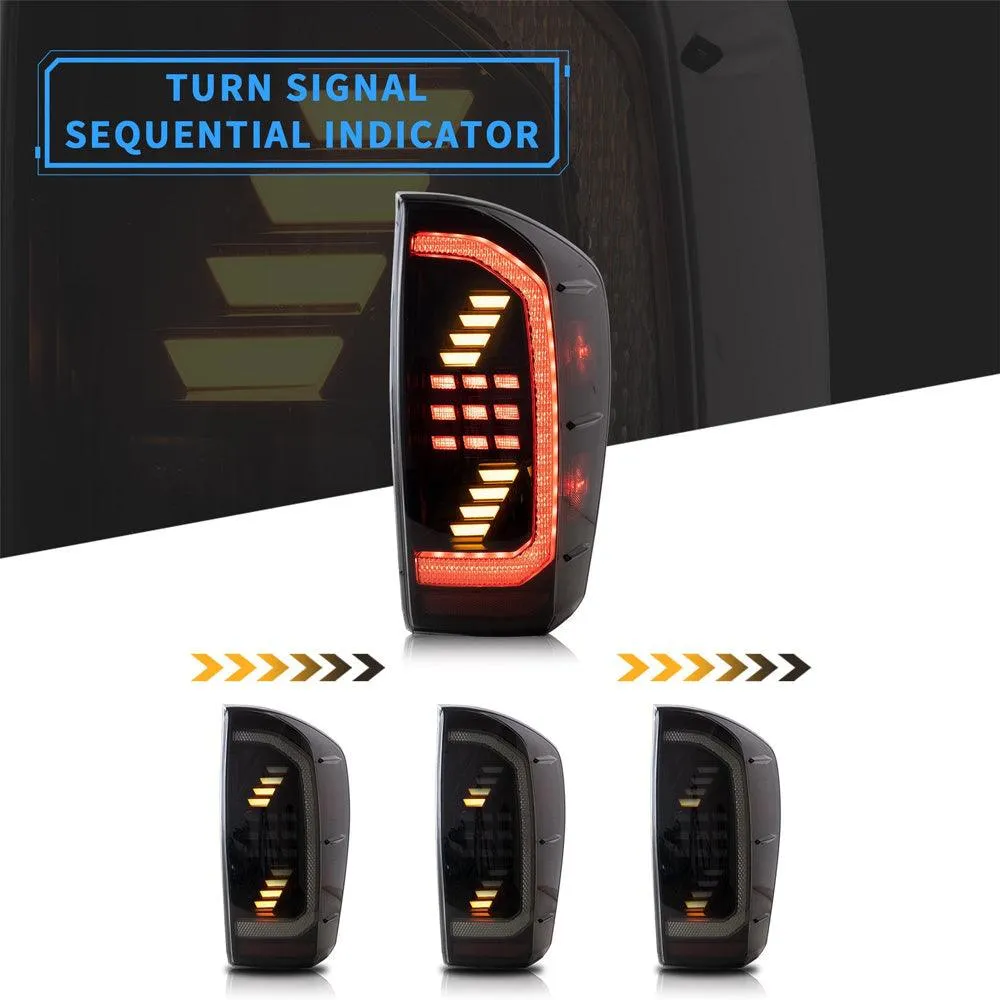 VLAND LED Tail Lights For Toyota Tacoma 3rd Gen N300 2016-2023 [DOT.]