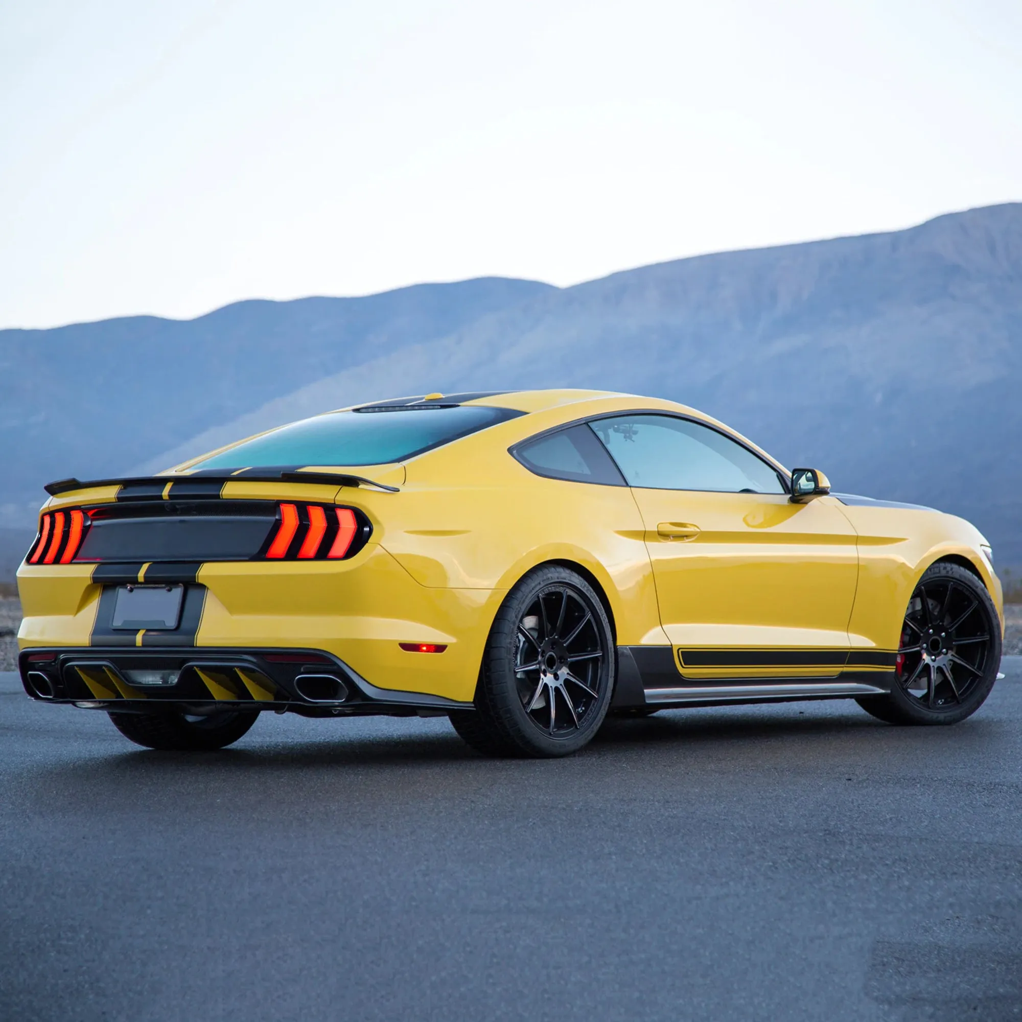 VLAND LED Taillights For Ford Mustang 2015-2023 With 5 Modes & Sequential Turn Signal