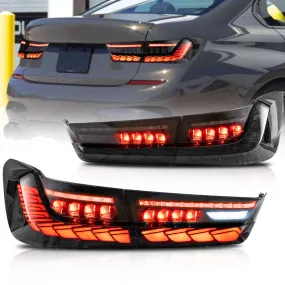 VLAND OLED Tail Lights For BMW 3-Series G20 Sedan 7th Gen 2019-2024 with Start-up Animation [E-MARK.]