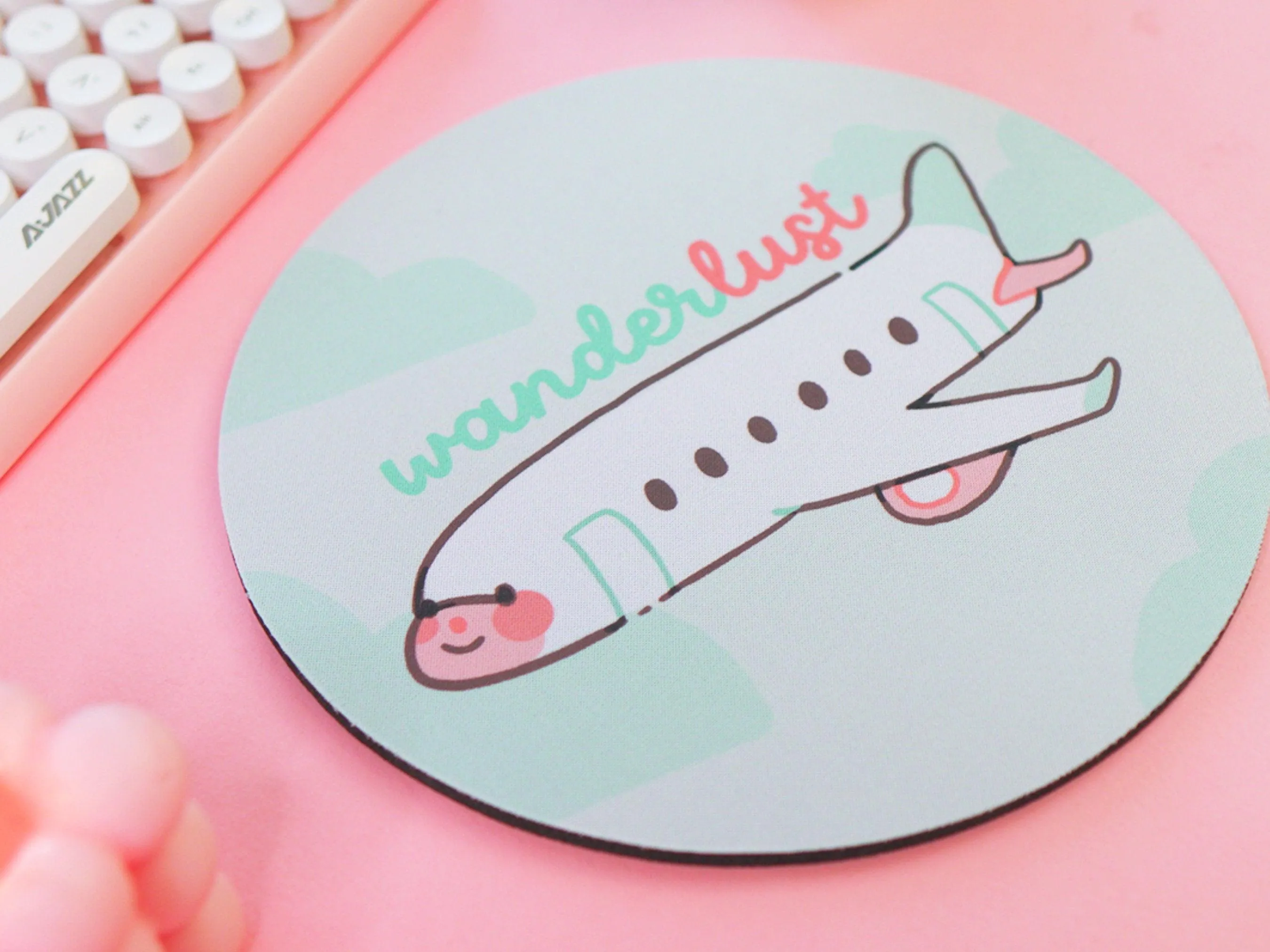 Wanderlust Colourful Mouse Pad