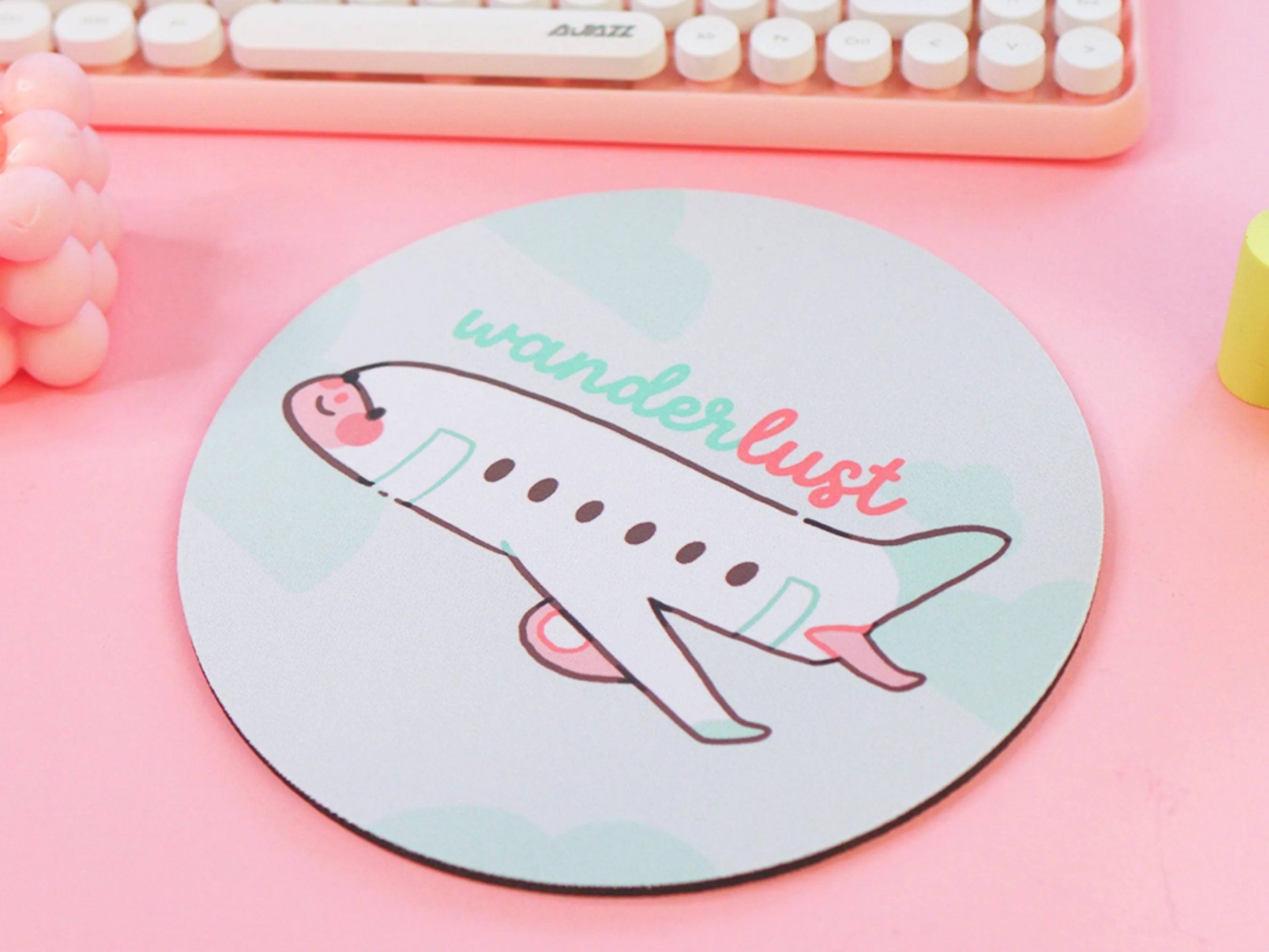 Wanderlust Colourful Mouse Pad