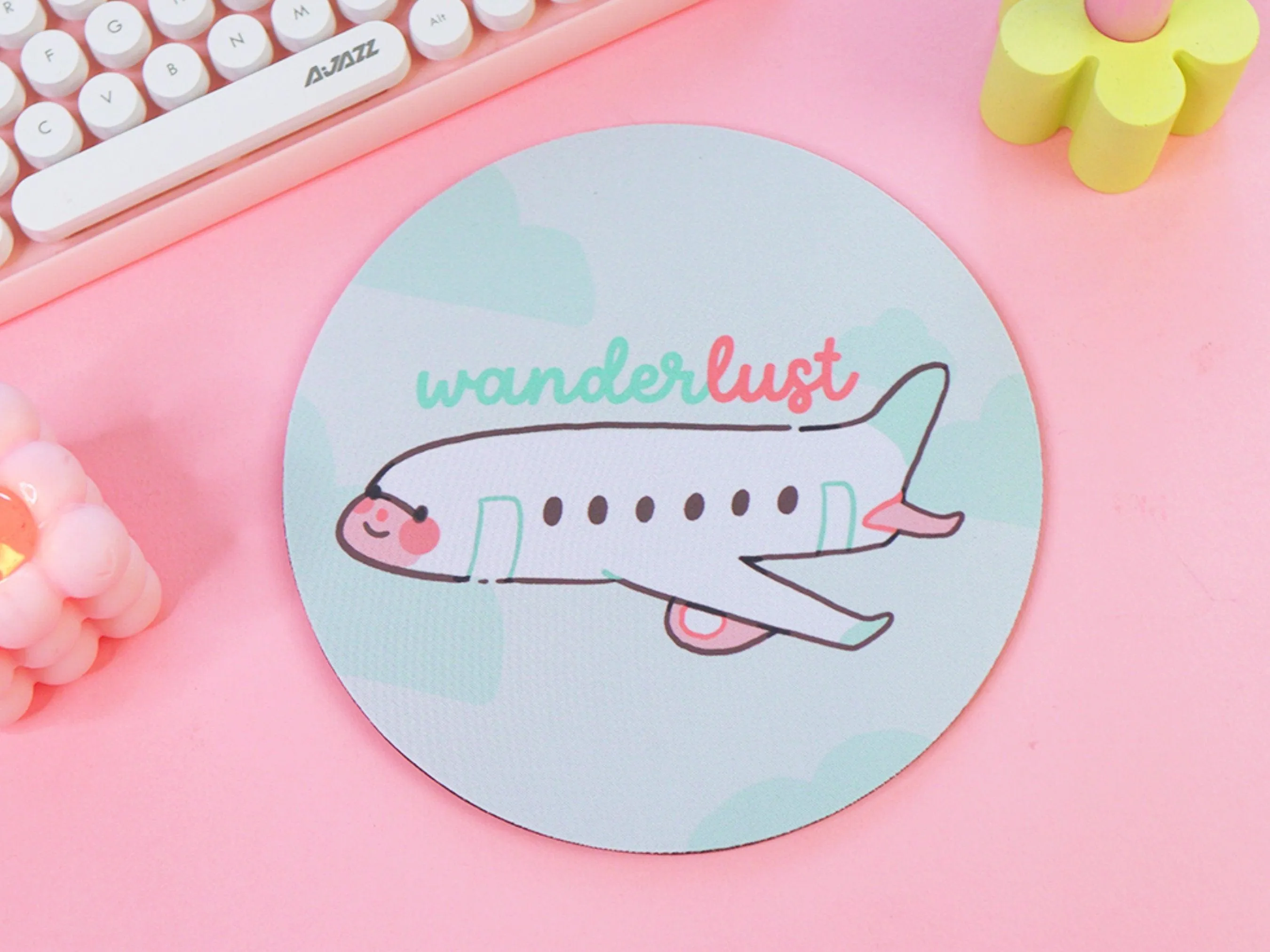 Wanderlust Colourful Mouse Pad