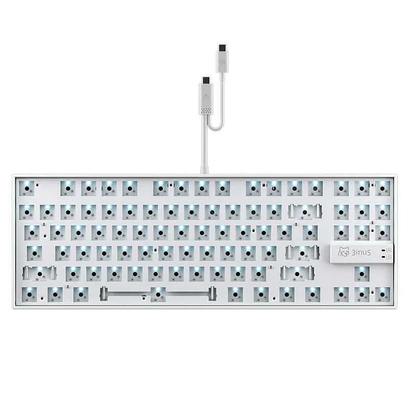 WhatGeek x 3inuS KEBOHUB EE01 Mechanical Keyboard with 5-in-1 Hub