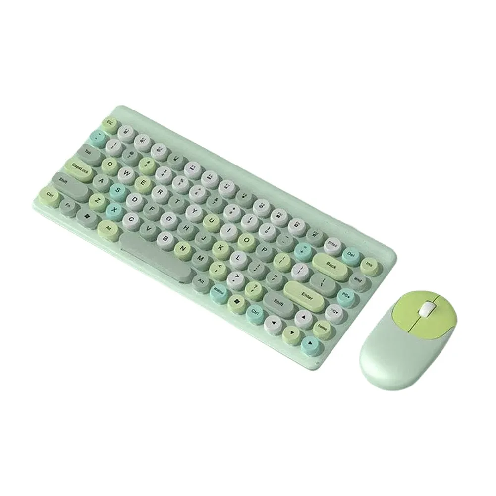 Wireless Keyboard Mice Set Multimedia Function Keys Business Office Keyboard Mouse Plug and Play Desktop Computer Accessories