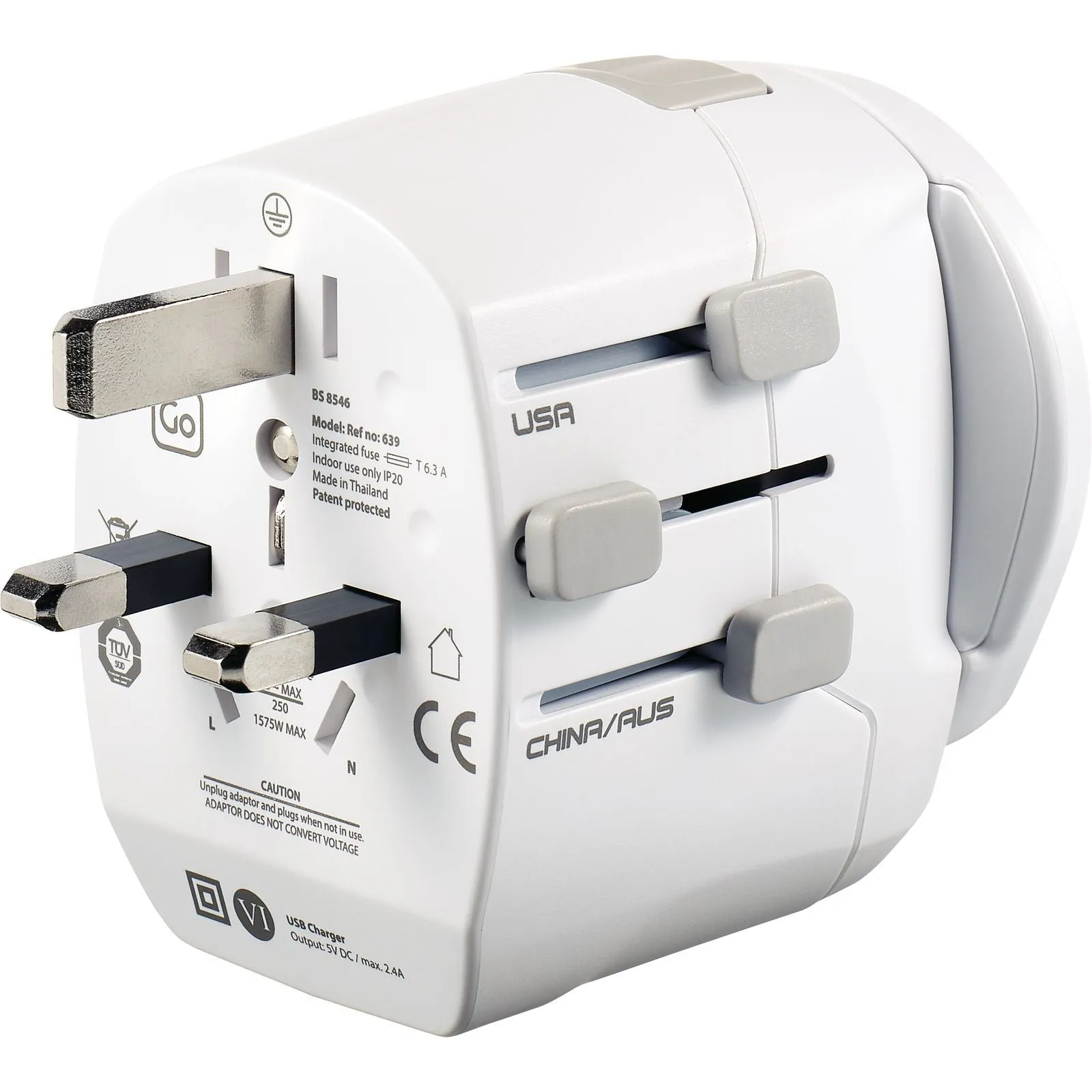 Worldwide Adapter   USB