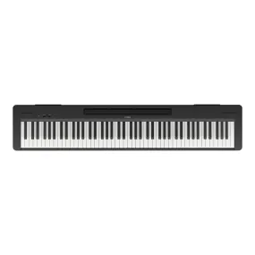 Yamaha P-143B Weighted Action Digital Piano w/Power Adapter and Sustain Pedal, Black