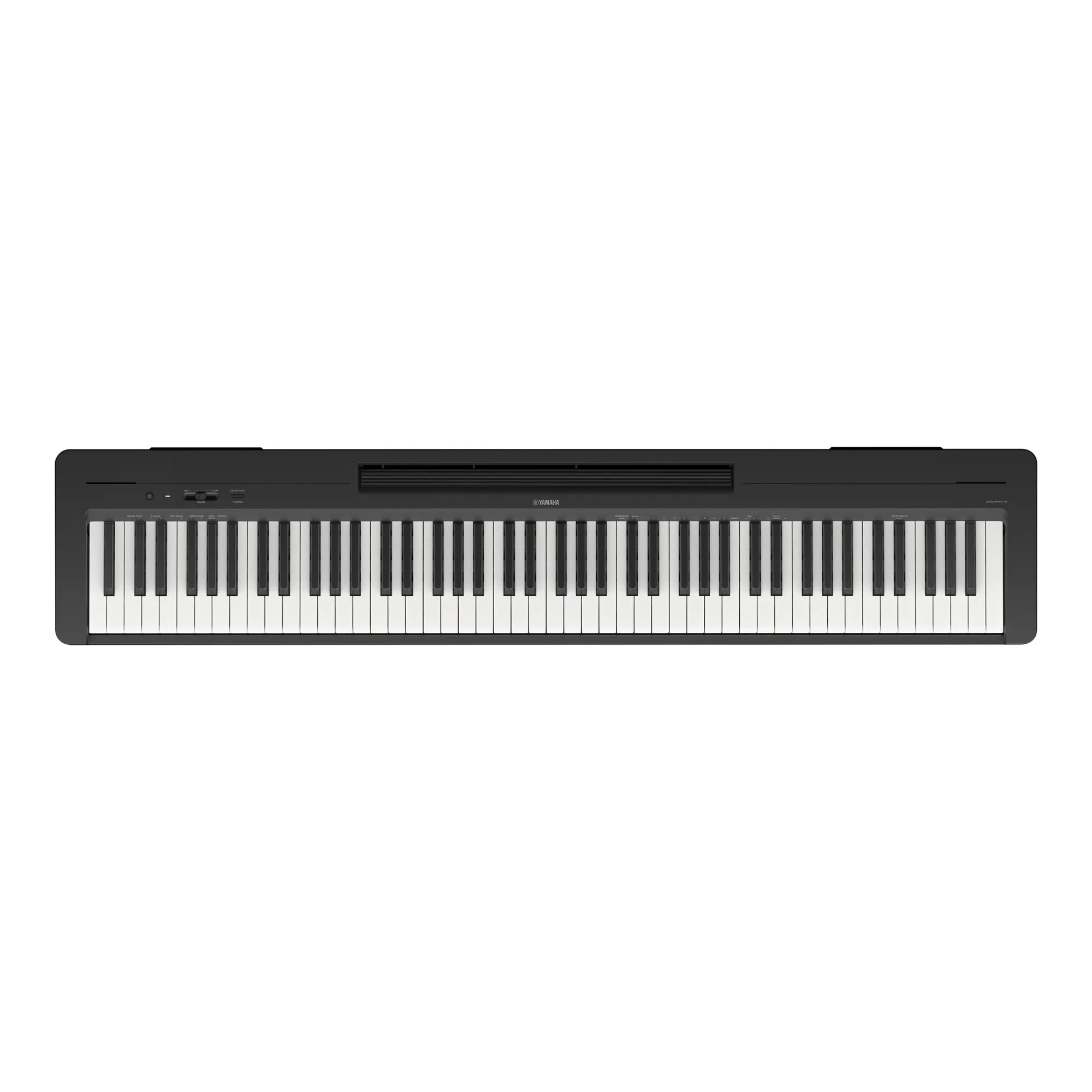 Yamaha P-143B Weighted Action Digital Piano w/Power Adapter and Sustain Pedal, Black