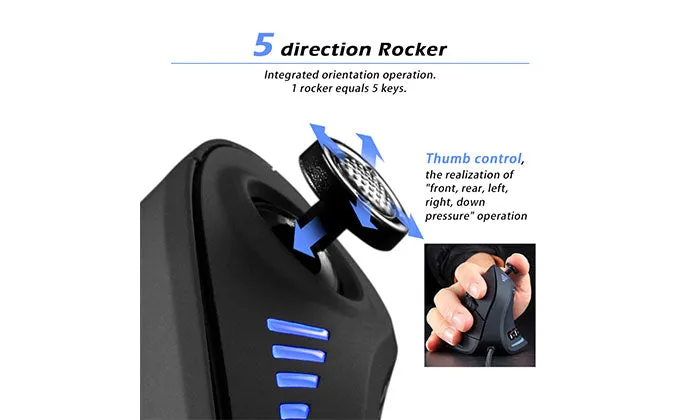 Zelotes C-18 Wired Gaming Mouse - 11 Programmable Buttons