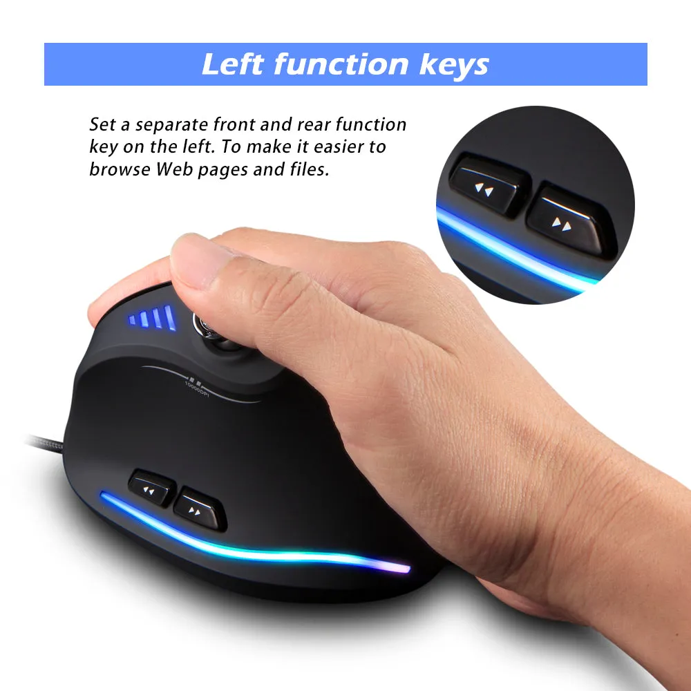 Zelotes C-18 Wired Gaming Mouse - 11 Programmable Buttons